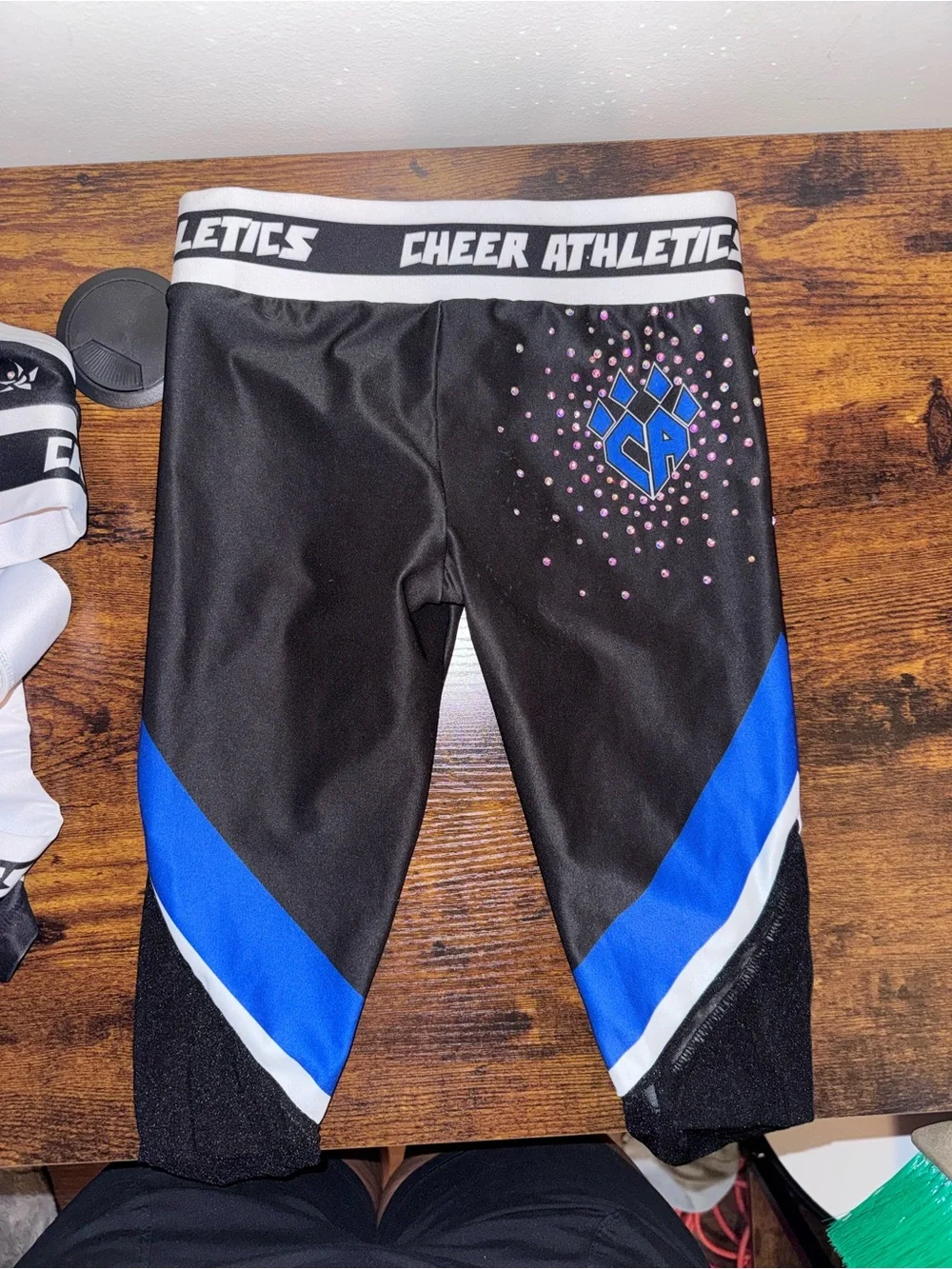 Cheer Athletics Black, Blue & White Cheer Matching Set